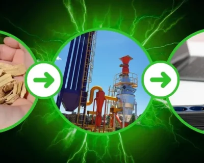 Convertir materiales orgánicos en energía eléctrica