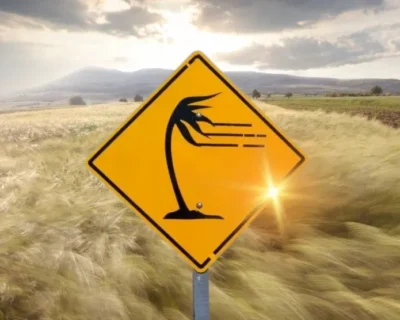 Diferentes tipos de alerta en relación a la velocidad del viento