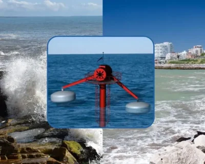 Buenos Aires: Primer dispositivo argentino para generar electricidad a partir de las olas del mar