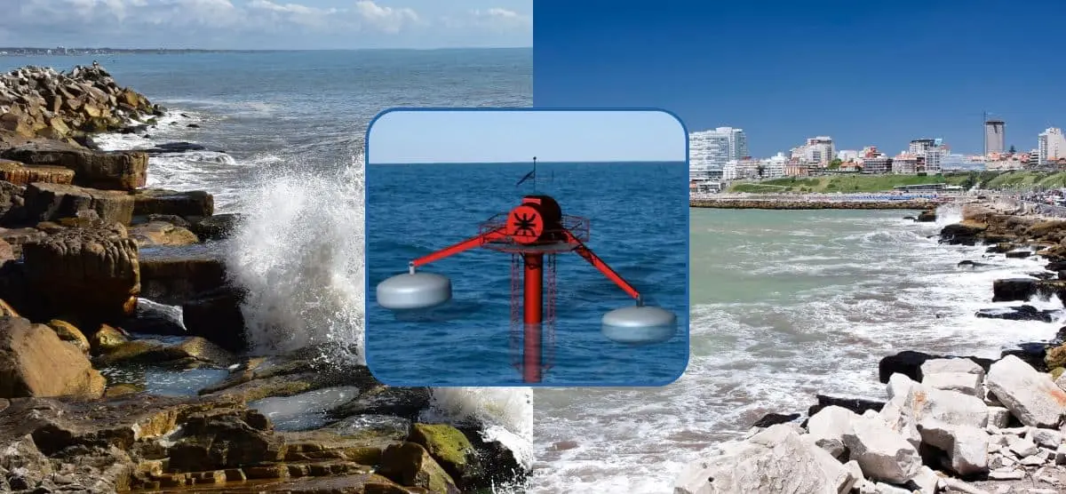 Buenos Aires: Primer dispositivo argentino para generar electricidad a partir de las olas del mar