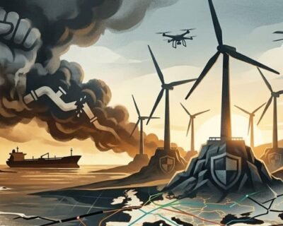 Energía eólica en tiempos de conflicto bélico