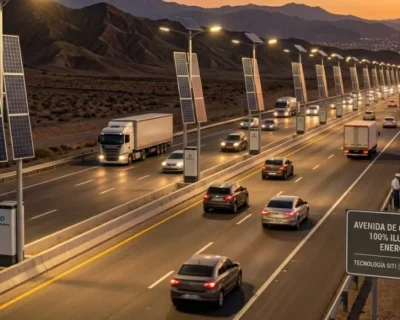 Primera ruta con energía solar en Argentina