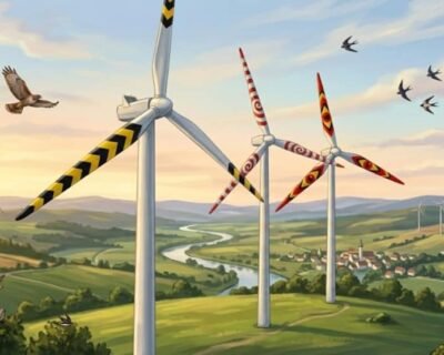 Beneficios de pintar las aspas del aerogenerador